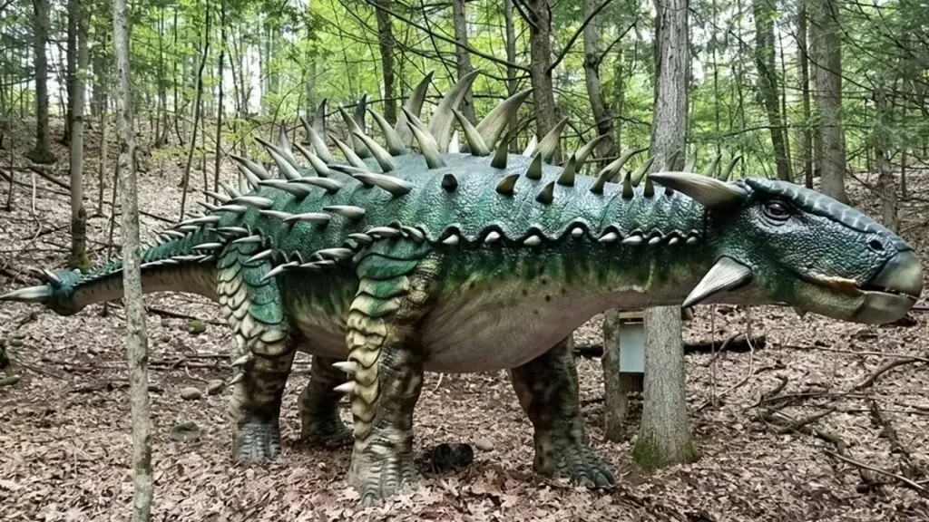 Animatronic Ankylosaurus
