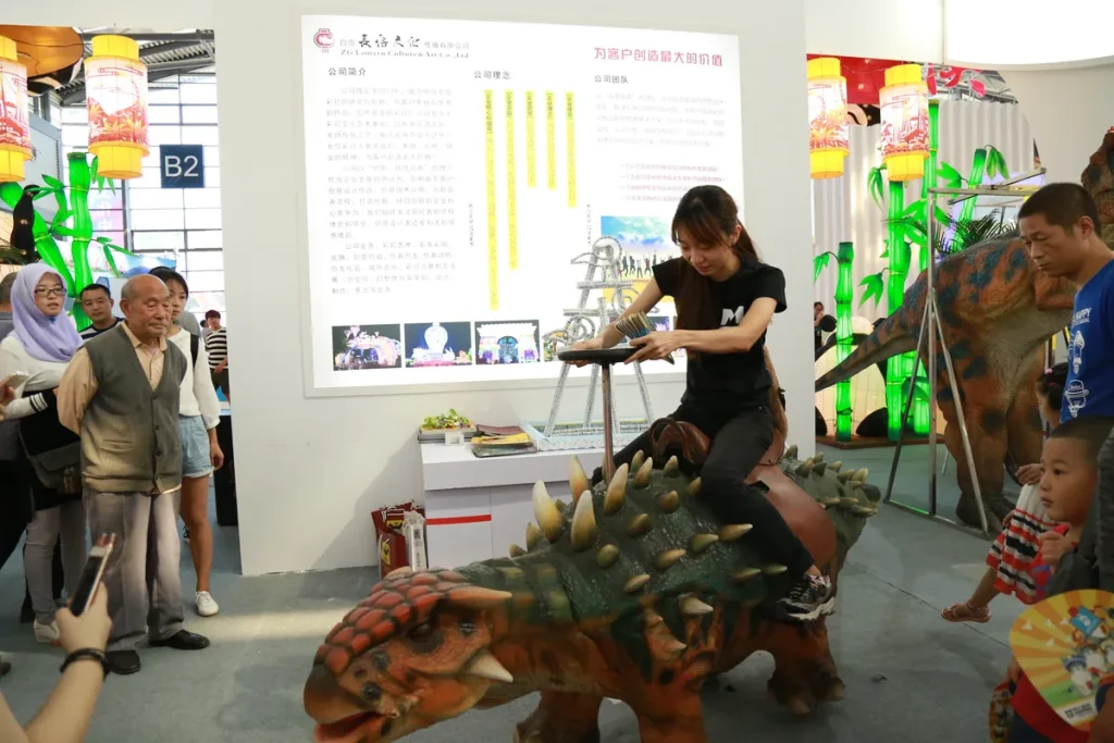 Ankylosaurus Ride-On Dinosaur