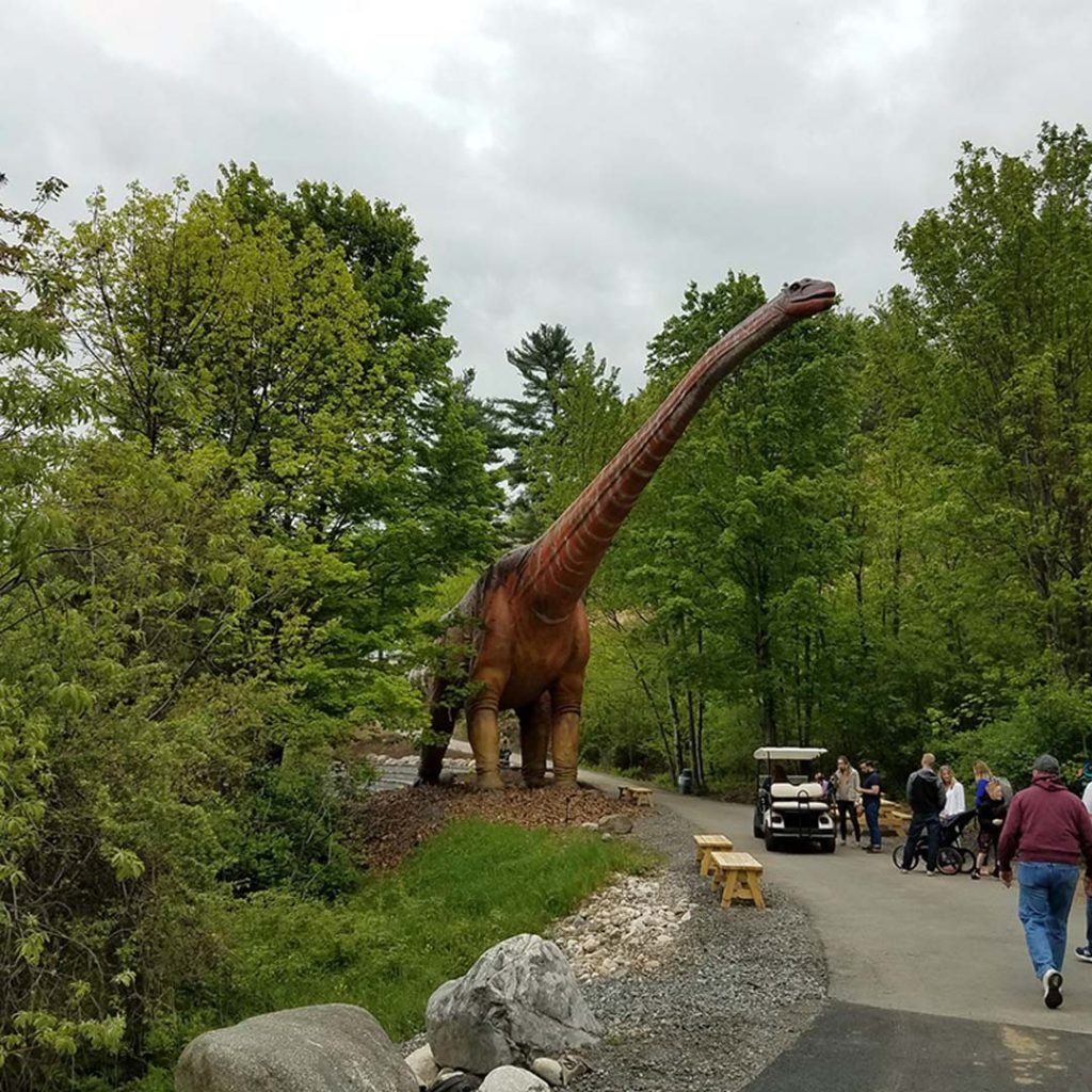 Animatronic Argentinosaurus Model
