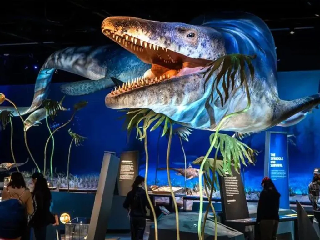 Life-Size Animatronic Mosasaurus