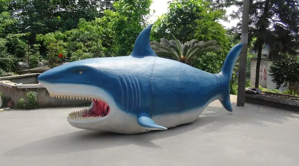 Life-Size Animatronic Great White Shark