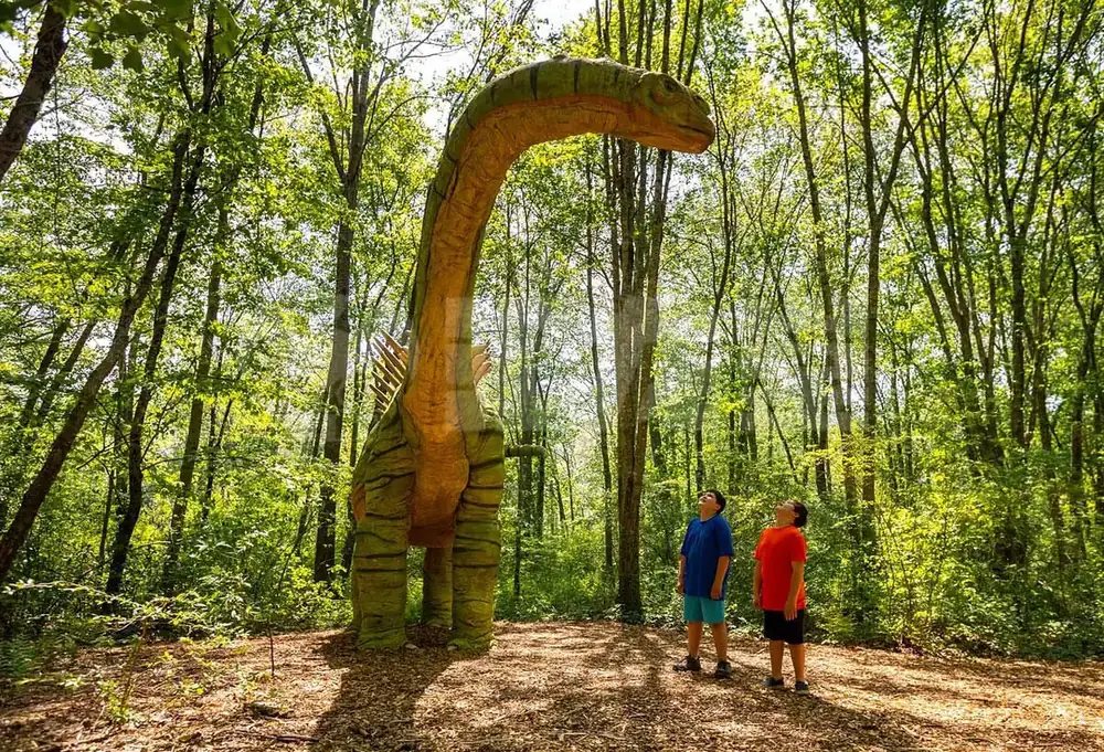 Animatronic Dinosaurs in Sicily, Italy