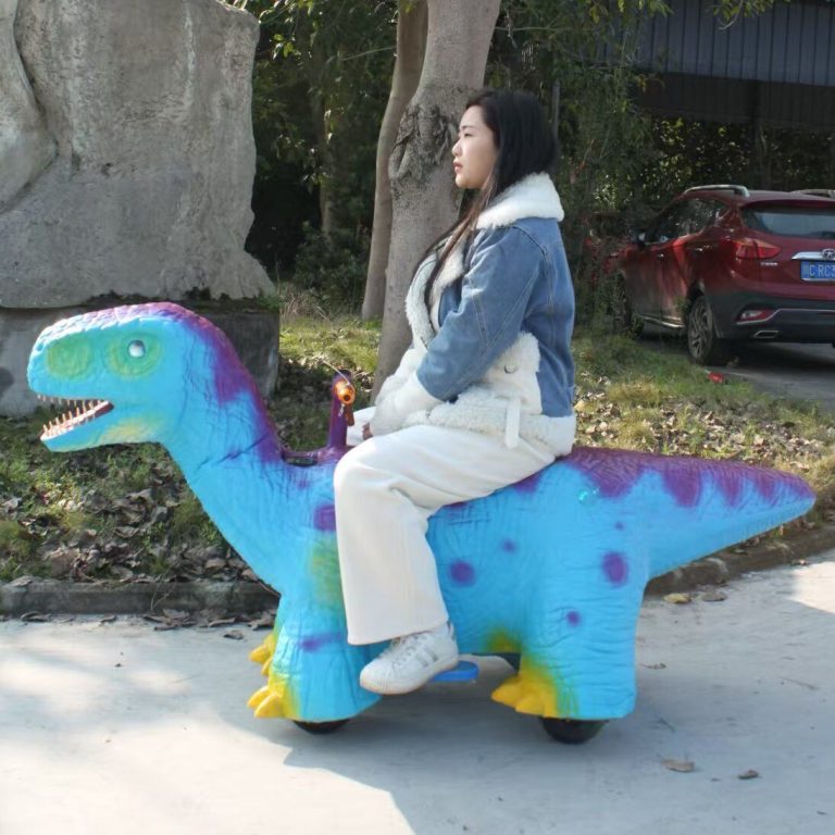 Car Side View Frame T-Rex Ride-On Dinosaur for Malls and Squares | HLTDINO