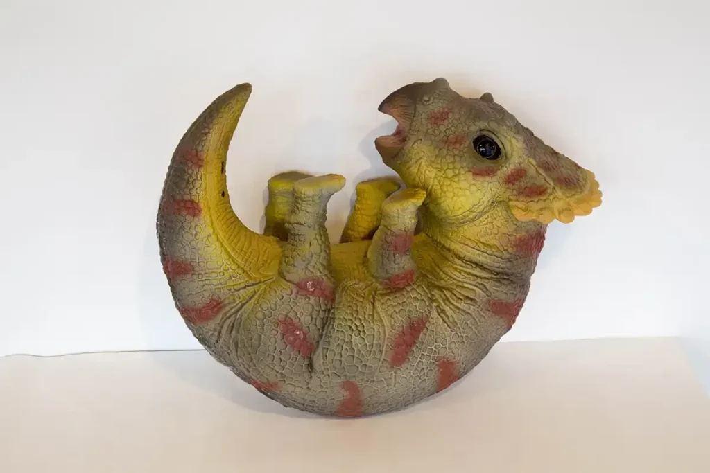 Cuddly Baby Triceratops Puppet